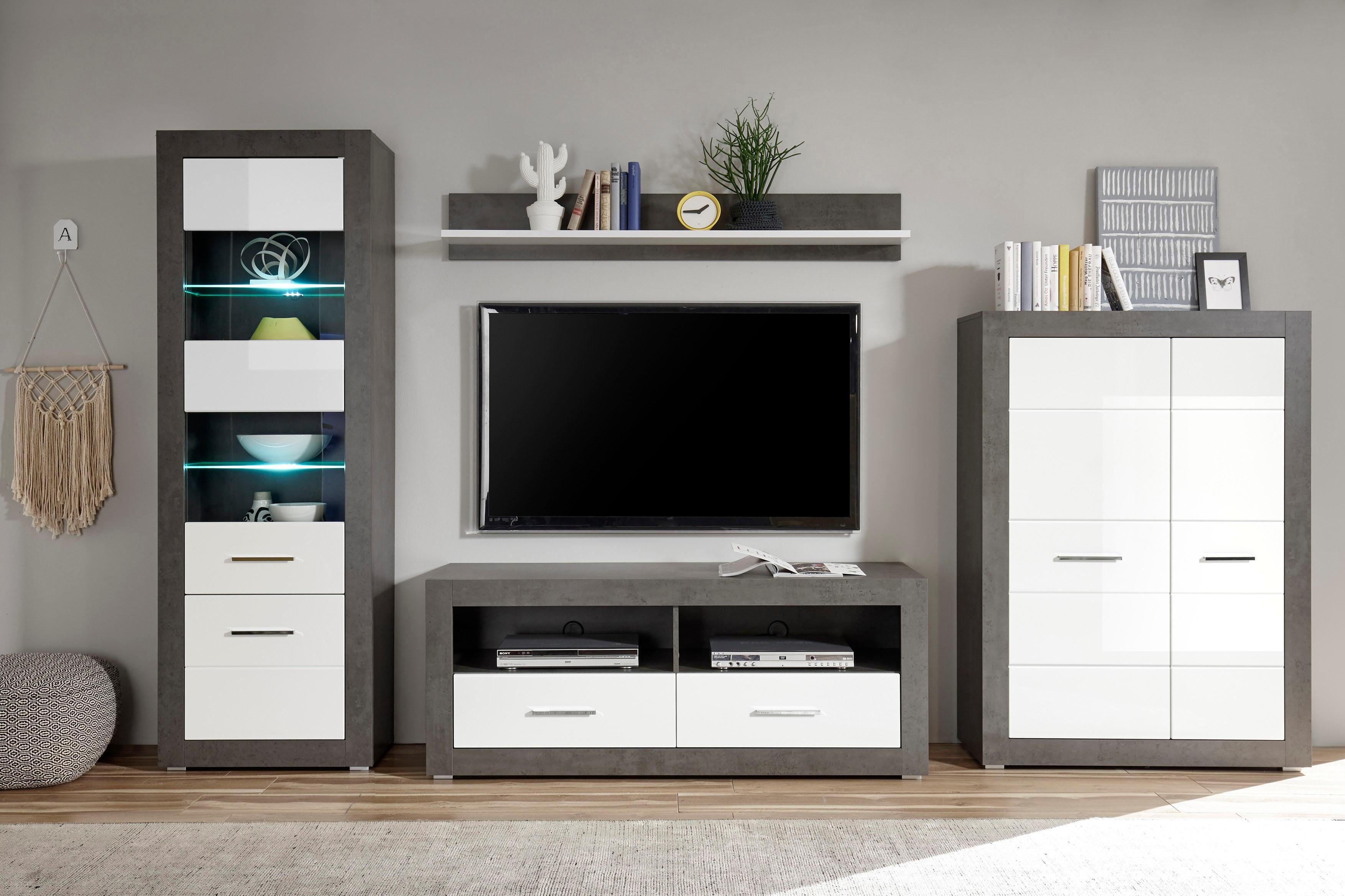 INOSIGN Wohnwand Etero, (Set, 4-St)