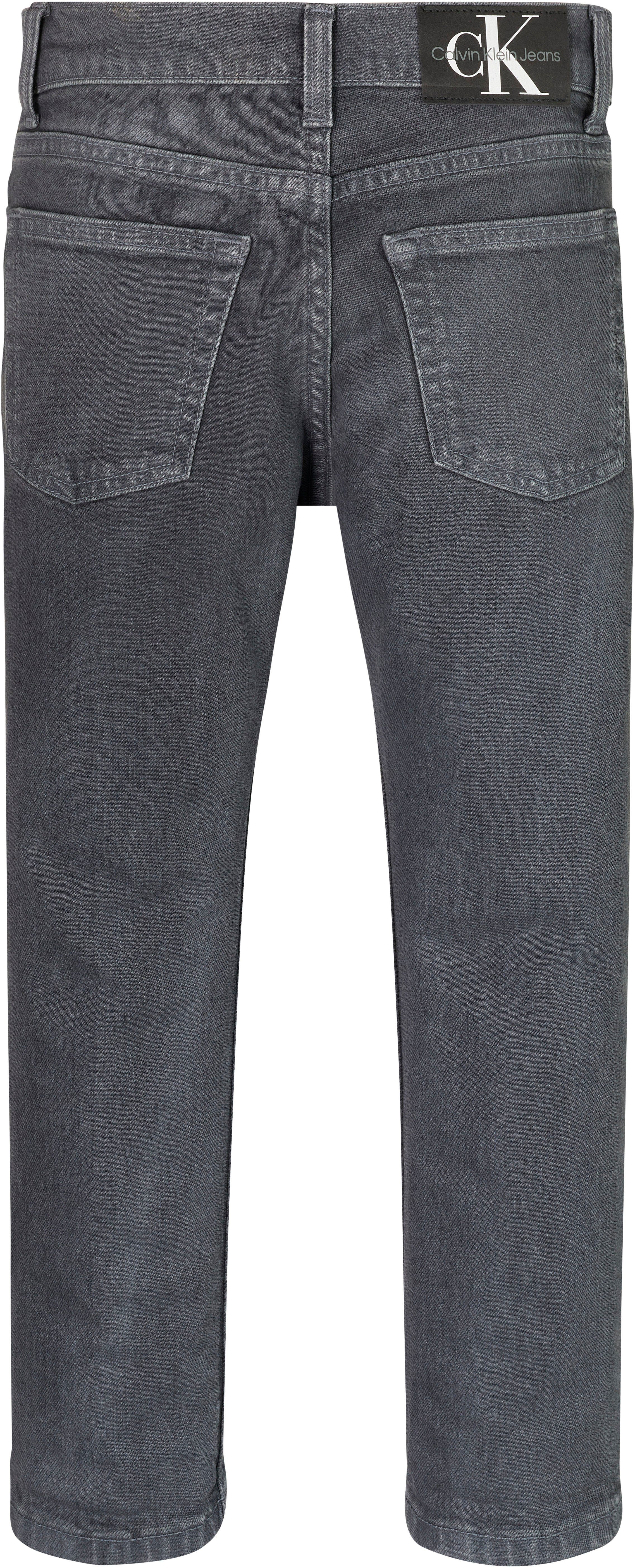 Calvin Klein DARK OVERDYED DAD GREY Stretch-Jeans Jeans