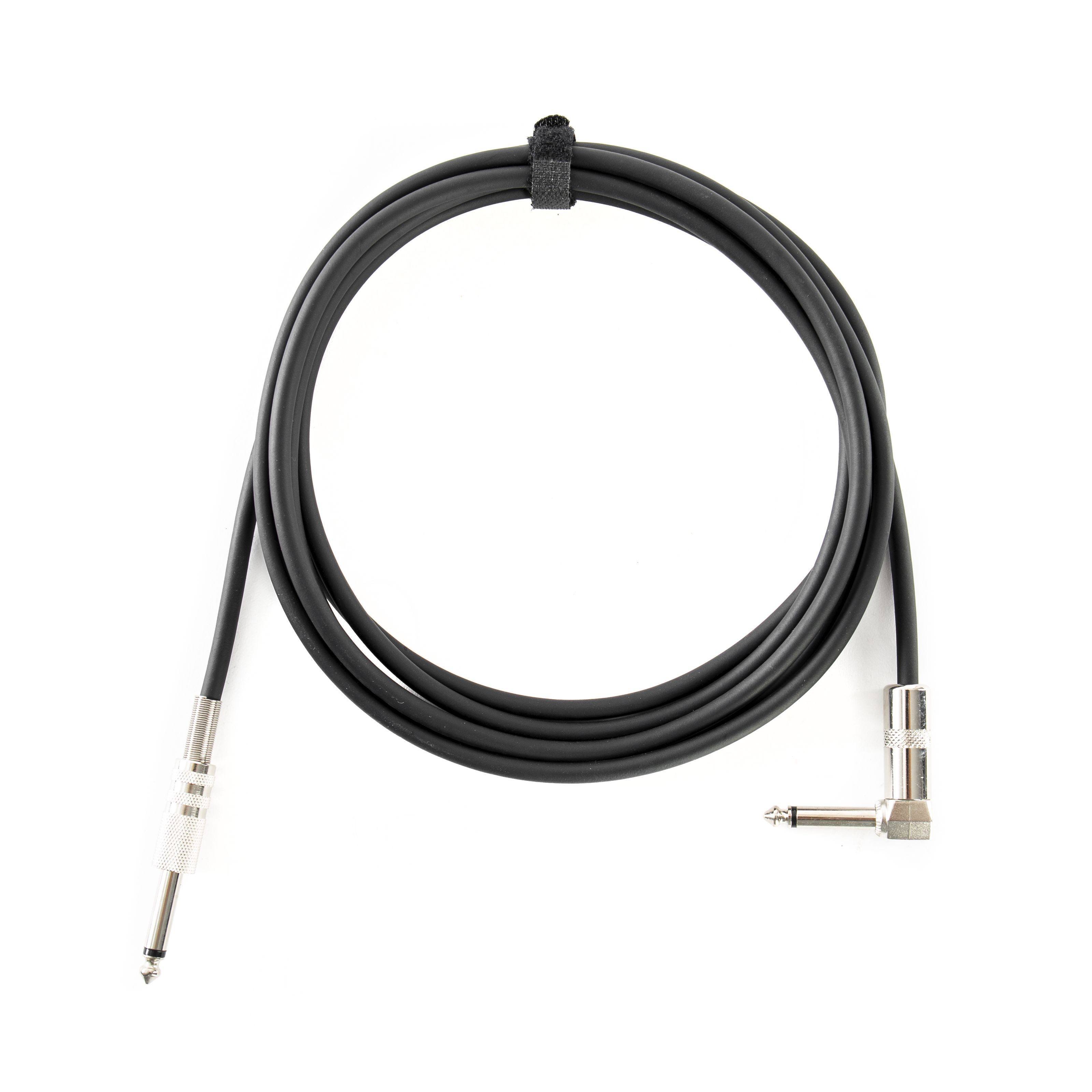 MUSIC STORE Instrumentenkabel, Instrumentenkabel, 3m, Zuverlässige Signalübertragung, Schwarze