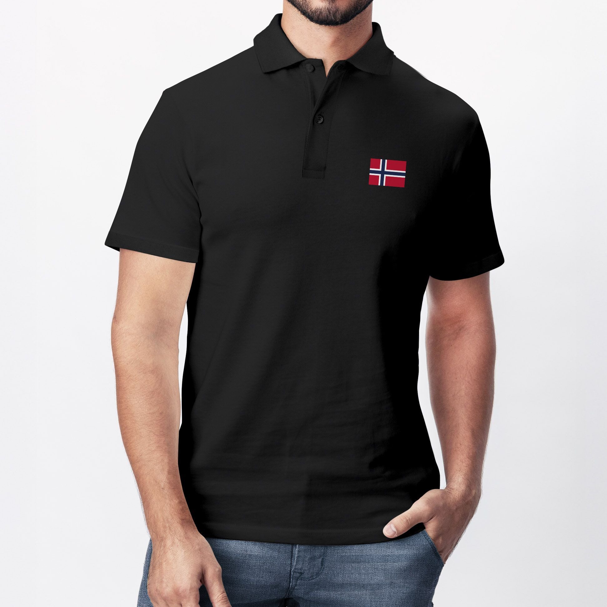 Neverless Poloshirt Poloshirt Herren mit Aufdruck– Kurzarm Polo Sommer Casual Look mit Print
