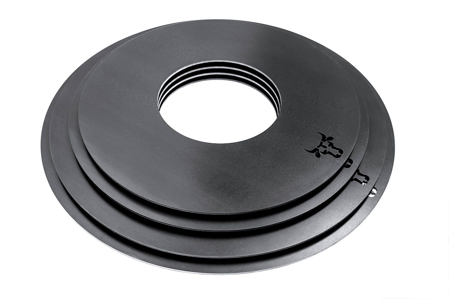 tuning-art Grillplatte GR01-45 Grillring Plancha für Kugelgrill Feuerplatte BBQ-Platte 45cm