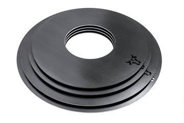 tuning-art Grillplatte GR01-48 Grillring Feuerplatte Plancha BBQ-Platte 48cm für Kugelgrill