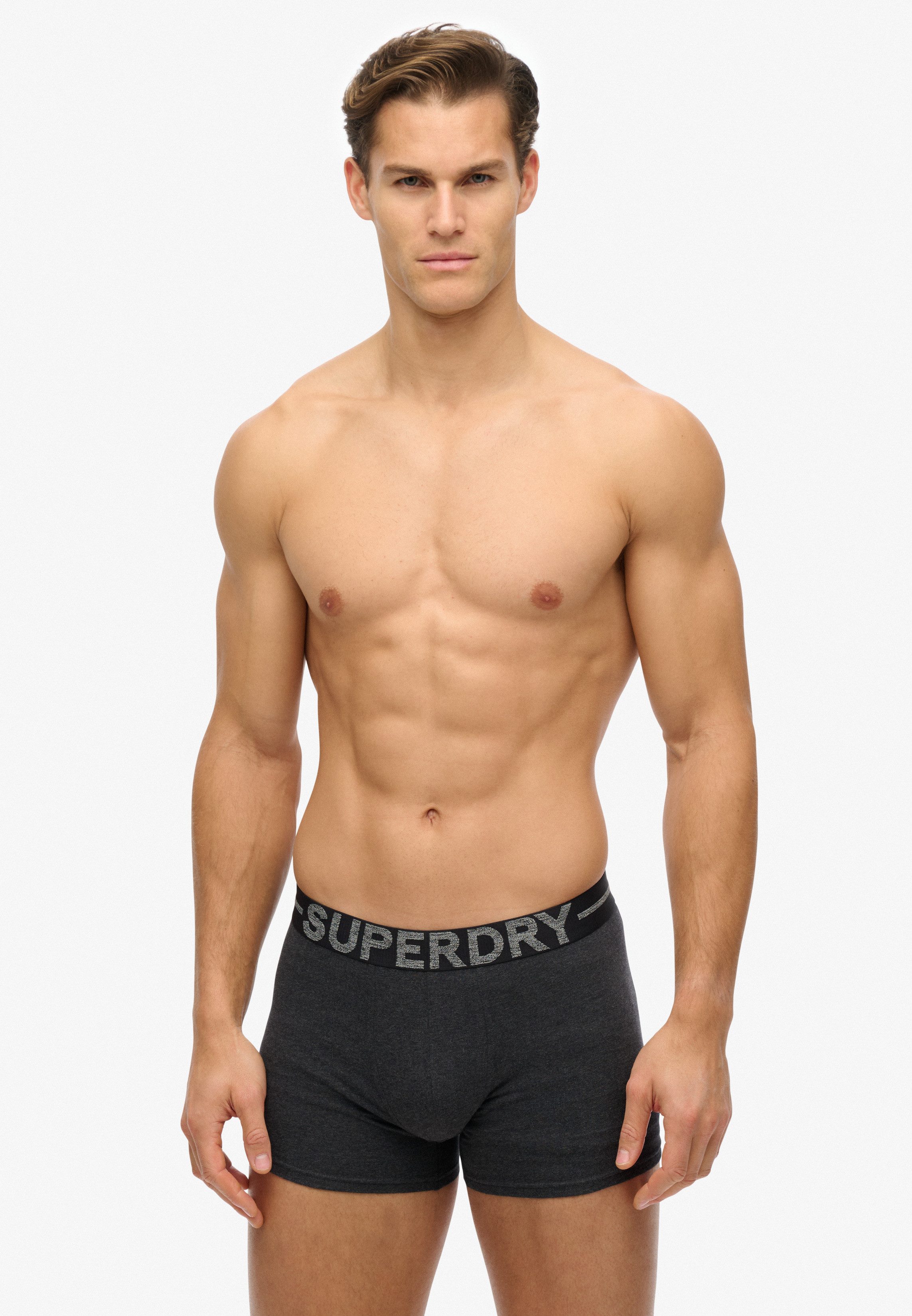 Superdry Boxershorts BOXER TRIPLE PACK (Packung, 3-St) günstig online kaufen