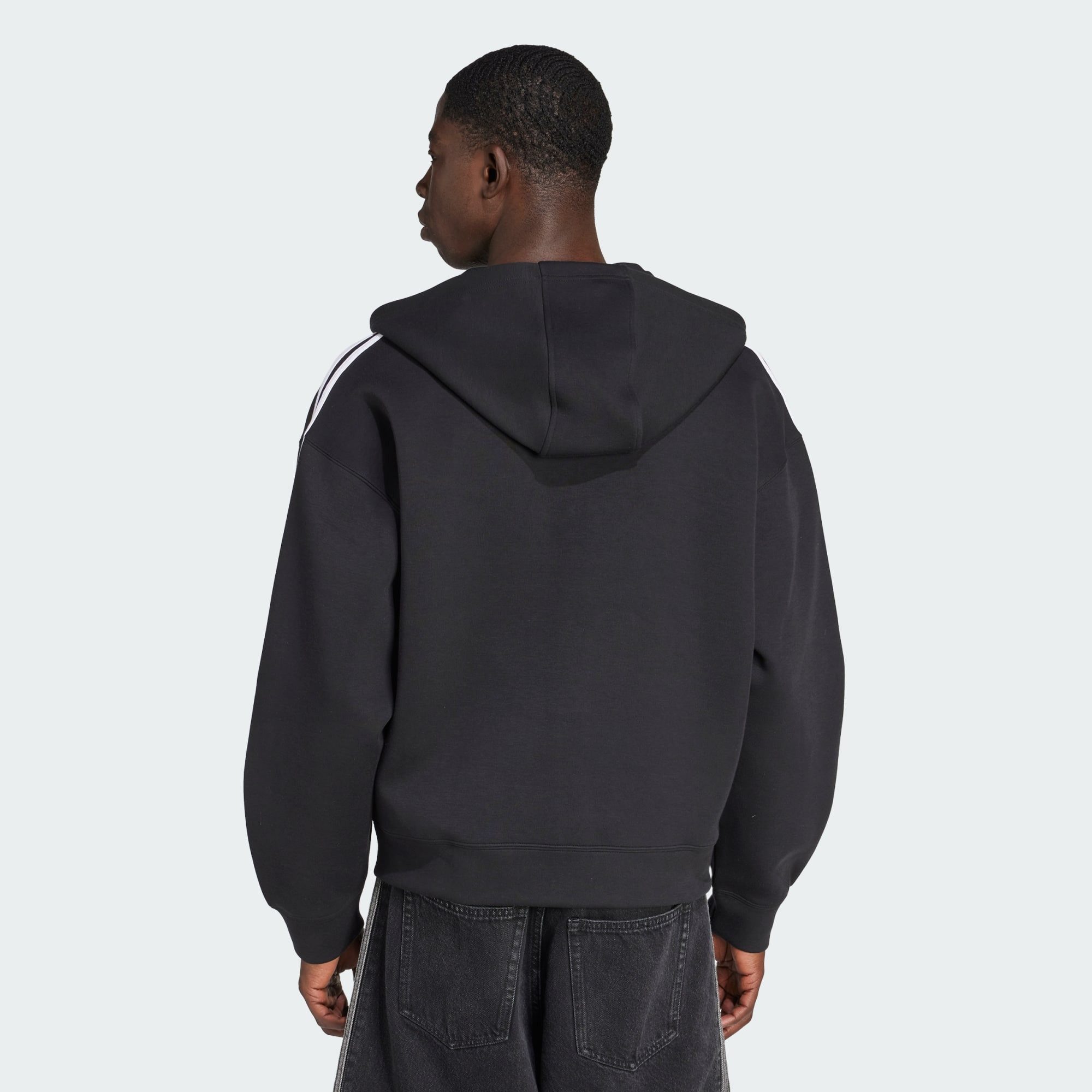 adidas Originals Crop-Top ADIDAS ADICOLOR SPACER OVERSIZED KAPUZENJACKE (1- günstig online kaufen