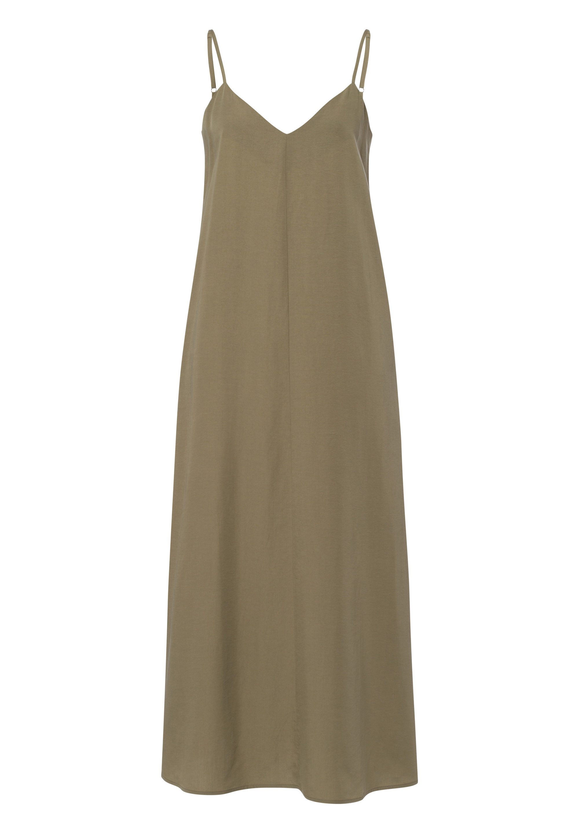 Les Lunes Maxikleid PIIPER Dress Maxi Linen Lyocell-Leinen-Mix, Maxi, Somme günstig online kaufen