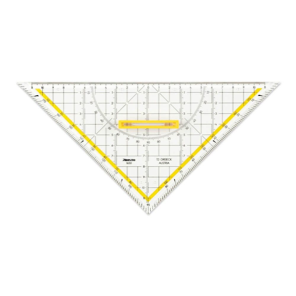 ARISTO Geodreieck ARISTO Geometrie-Dreieck 25,0 cm
