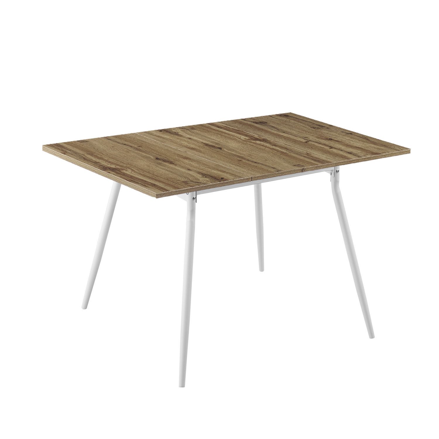 B&D home Esstisch LIO, Metallgestell schwarz oder weiß, ausziehbar, 4-6 Per günstig online kaufen