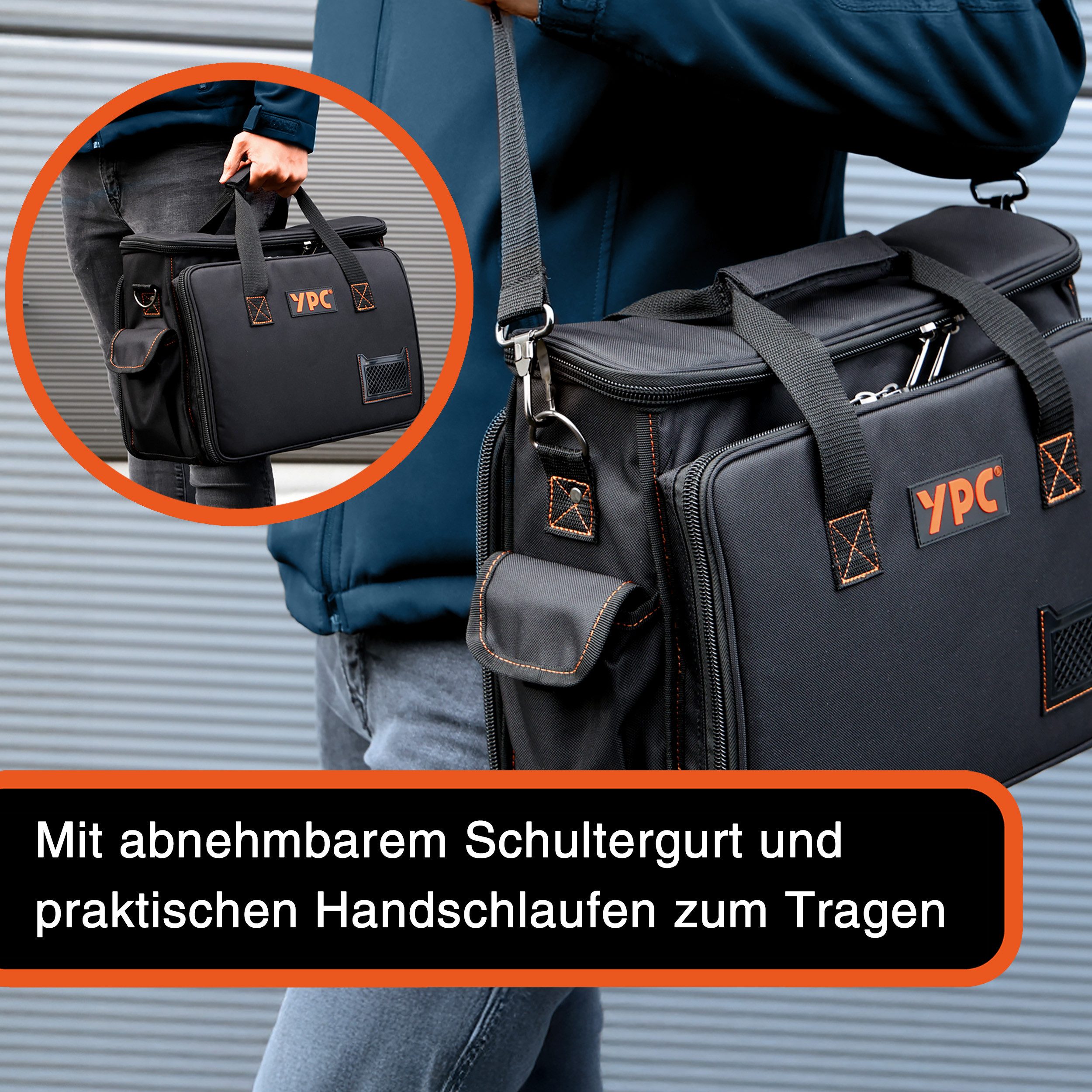 YPC Werkzeugtasche Werkzeugtasche XL, Umhängetasche