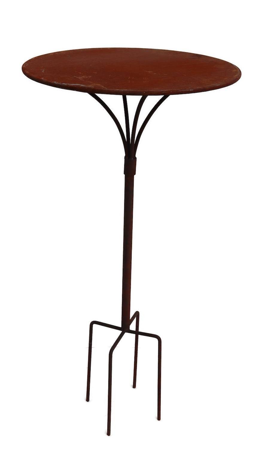 Hirsch Terracotta Gartentisch Gartenstecktisch Ø 55 günstig online kaufen