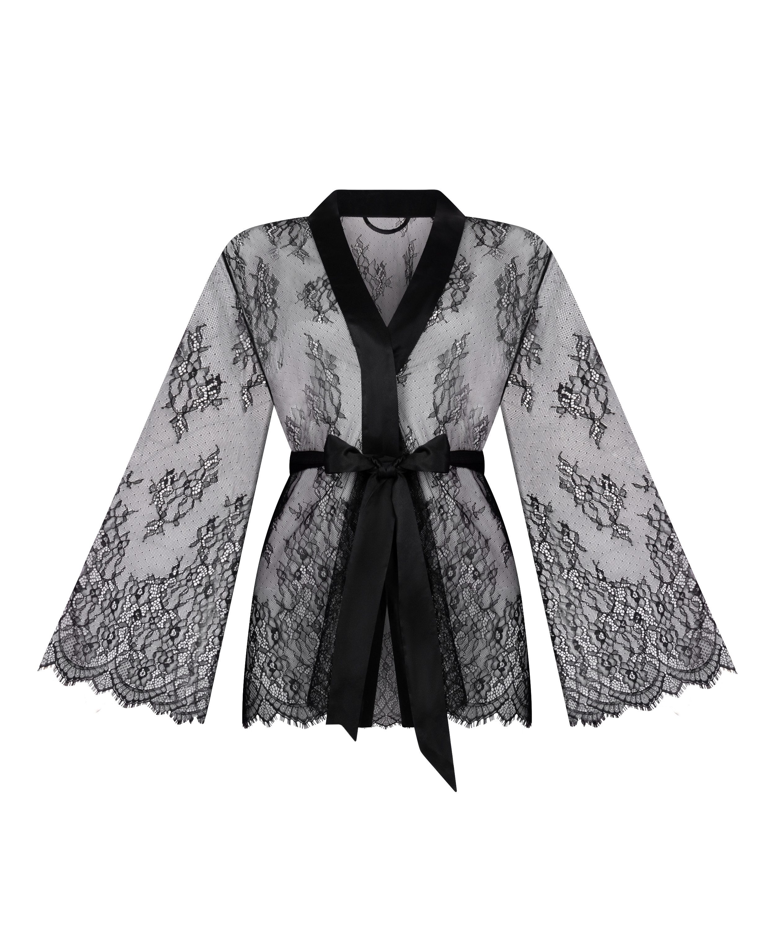 Hunkemöller Bademantel Kimono Allover Lace – Bild 5 von 5