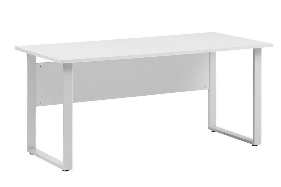 MÖBELPARTNER Schreibtisch Schreibtisch Hippo, HxBxT 73x160x75 cm, Athrazit