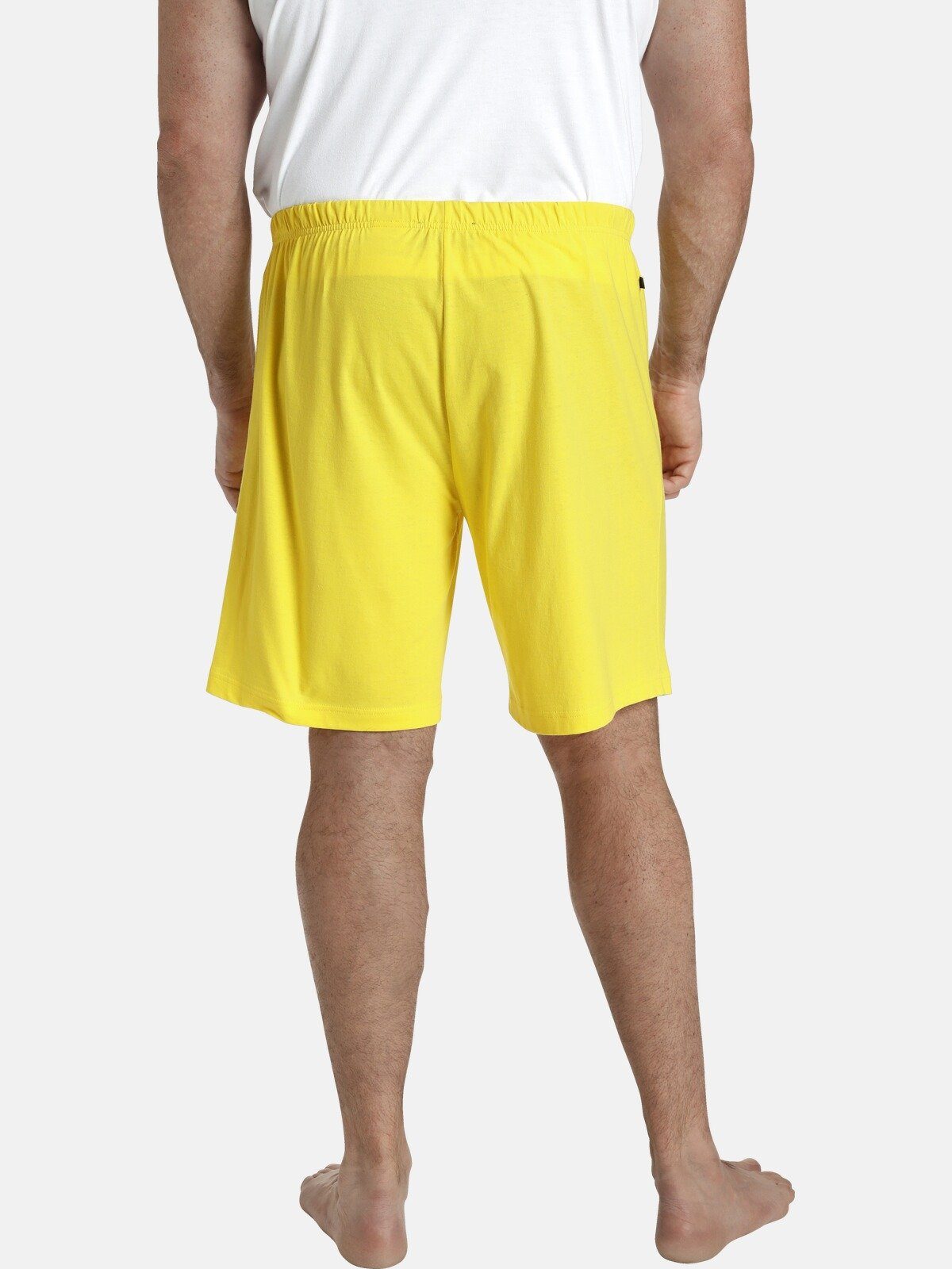 bequeme Colby Schlafhose Charles gelb MYCROFT Relaxshorts LORD leichte