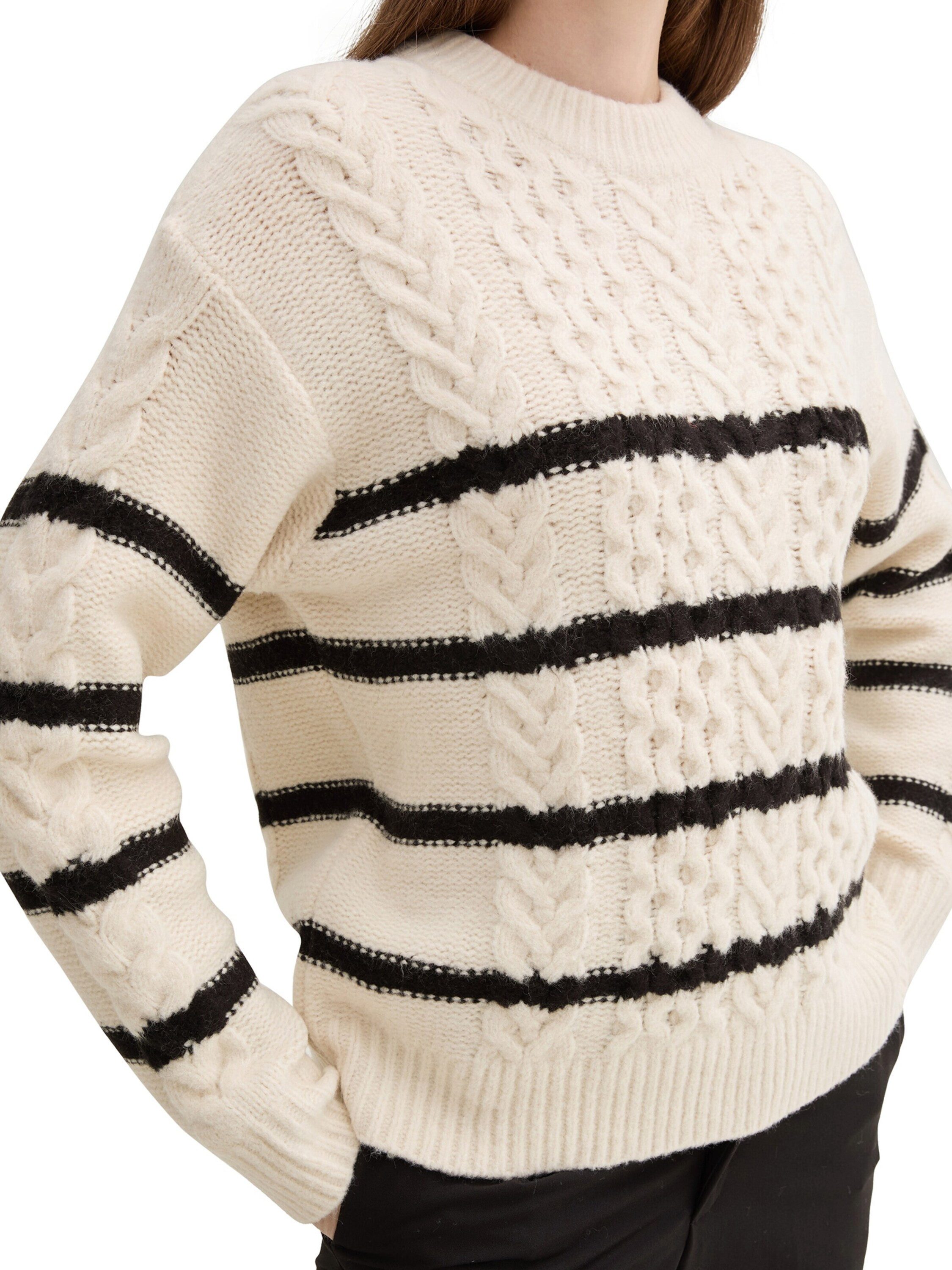 TOM TAILOR Denim Strickpullover (1-tlg) Plain/ohne Details