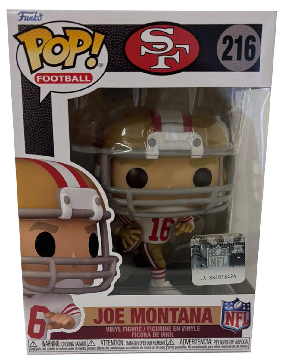 Funko Spielfigur Funko Pop! NFL Football Legends Joe Montana (Away), Vinyl-Figur, Samme