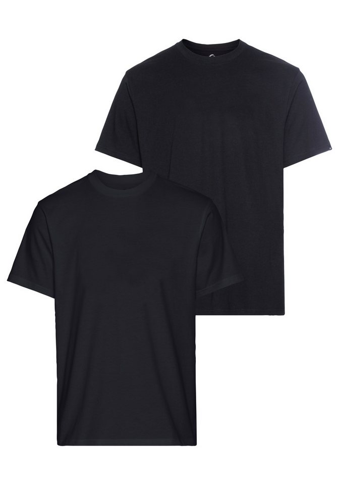 Jordan T-Shirt JHM FLIGHT BASE TEE 2PK (Packung, 2-tlg) sportlicher Stil, für Arbeit, Fitnessstudio und Freizeit