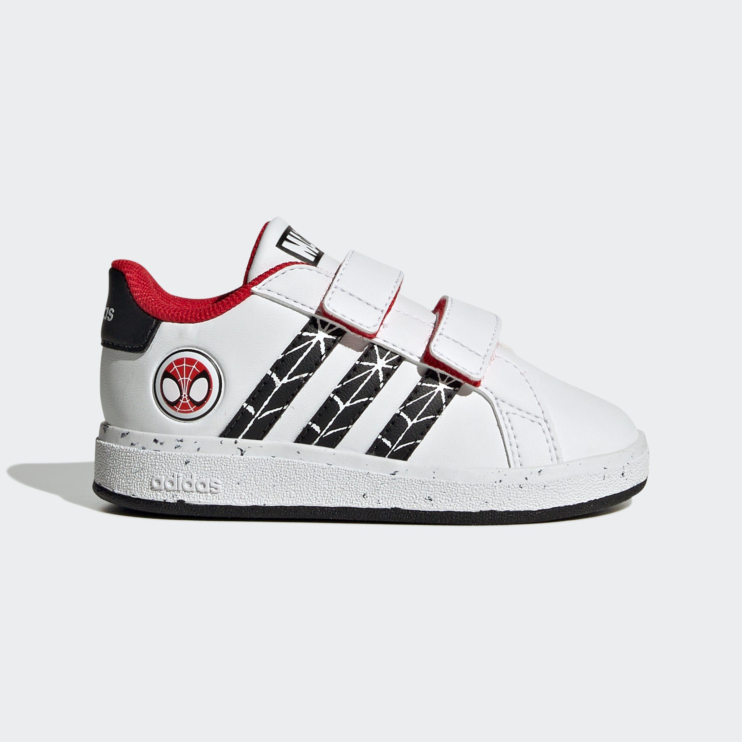 SPIDER-MAN ADIDAS Design GRAND Superstar MARVEL Sneaker den Spuren adidas adidas X des KIDS auf Sportswear COURT