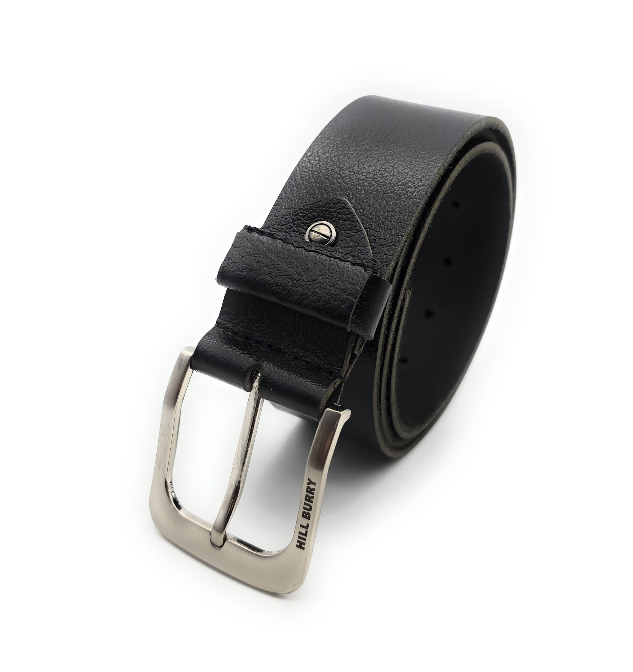 Hill Burry Ledergürtel Büffelvollleder Gürtel Damen Herren, 45 mm breit, kürzbar