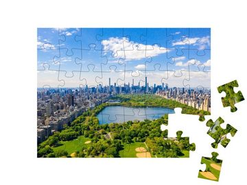 puzzleYOU Puzzle Central Park, New York, 48 Puzzleteile, puzzleYOU-Kollektionen USA, Parks, Amerika, New York, Regionen