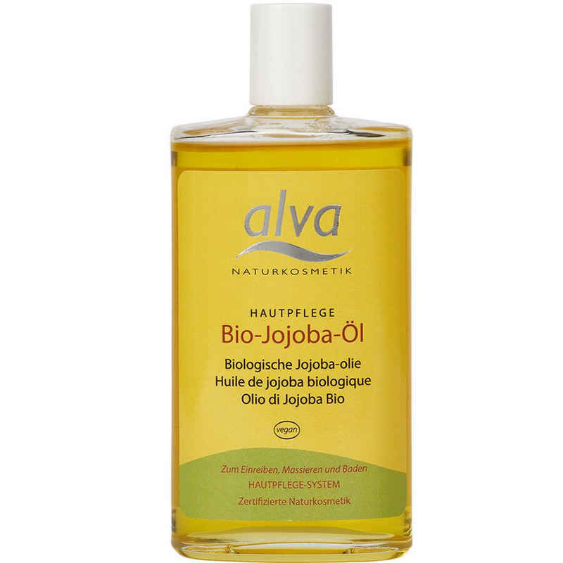 Alva Körperöl Bio Jojobaöl, 125 ml