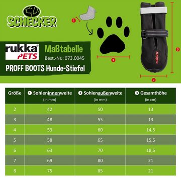 Rukka®Pets OP-Body »Rukka® PROFF BOOTS Hundestiefel (2er) Hundeschuhe«, Für intensiven Gebrauch und anspruchsvolle Bedingungen