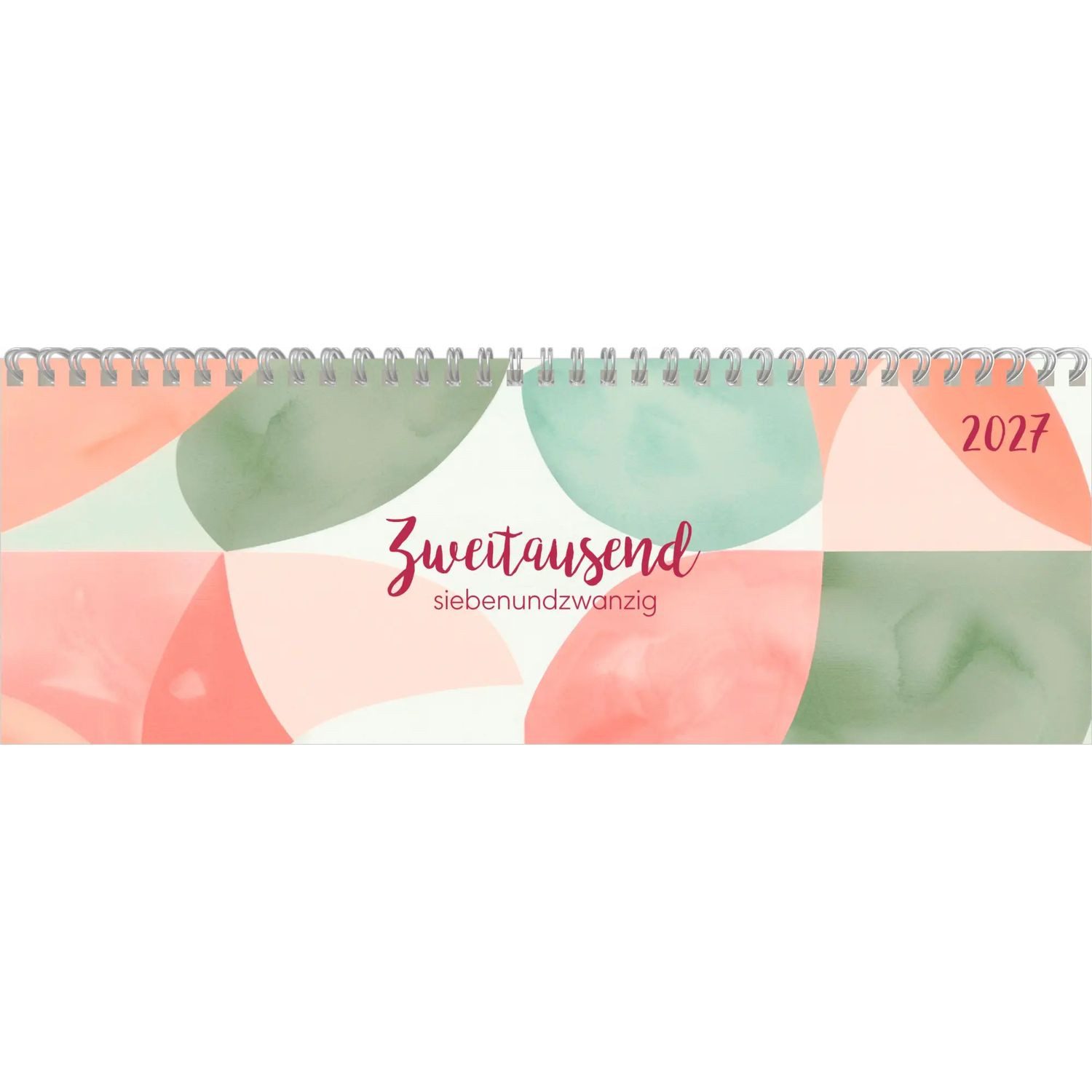 Querkalender Tischquerkalender Style Pastell 2027