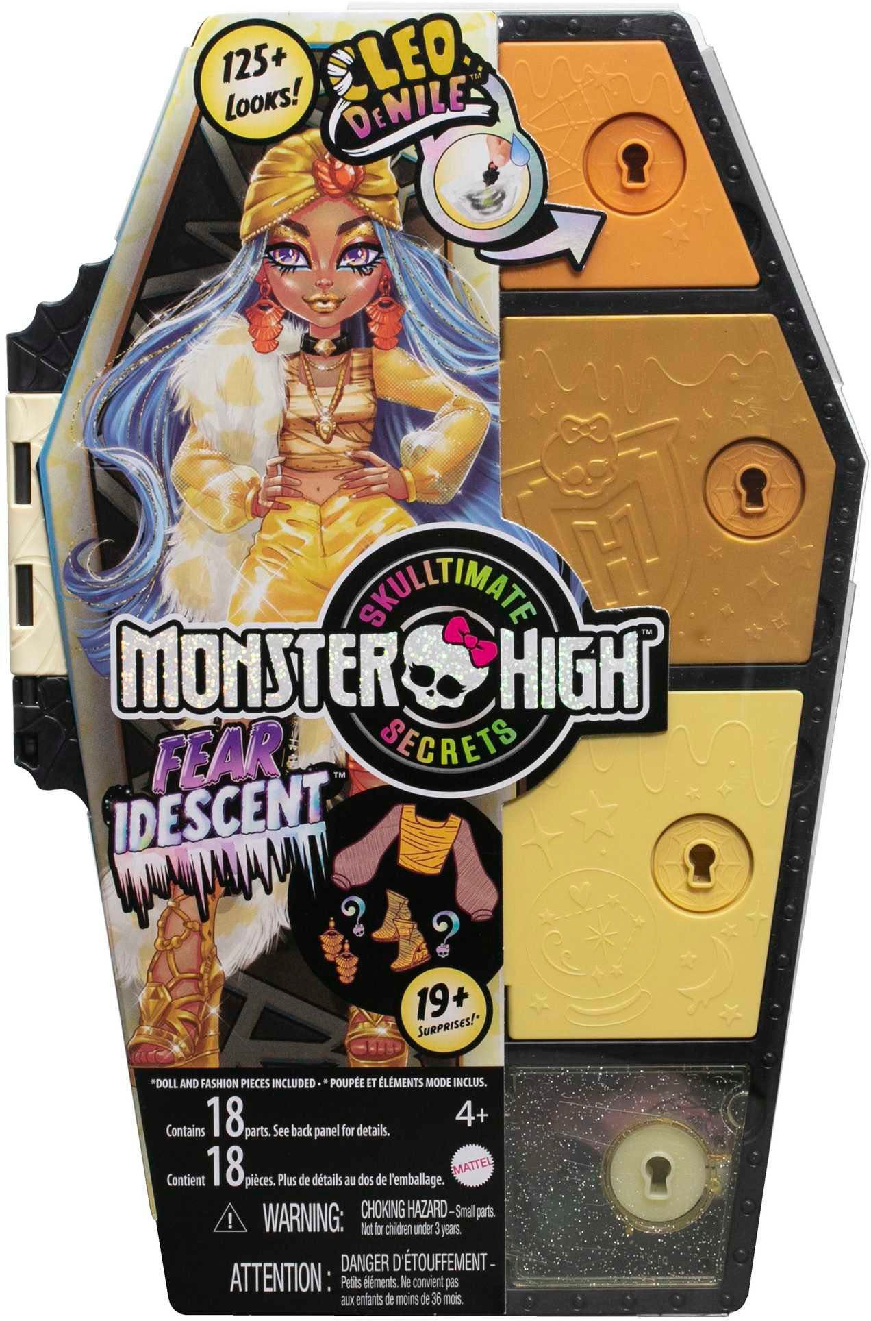 High, Monster Anziehpuppe De Verborgene Fearidescent-Serie Cleo Schätze: Nile, Mattel®