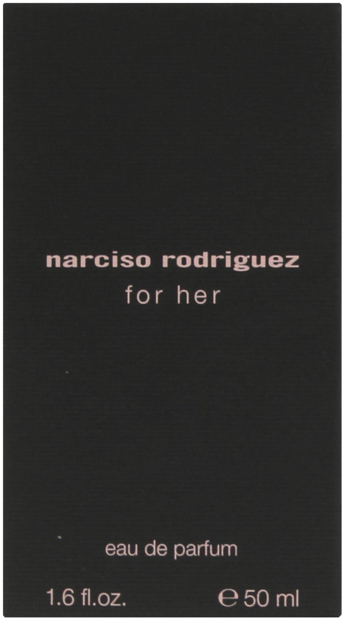 narciso rodriguez Eau de Parfum For Her, mit femininem Charakter