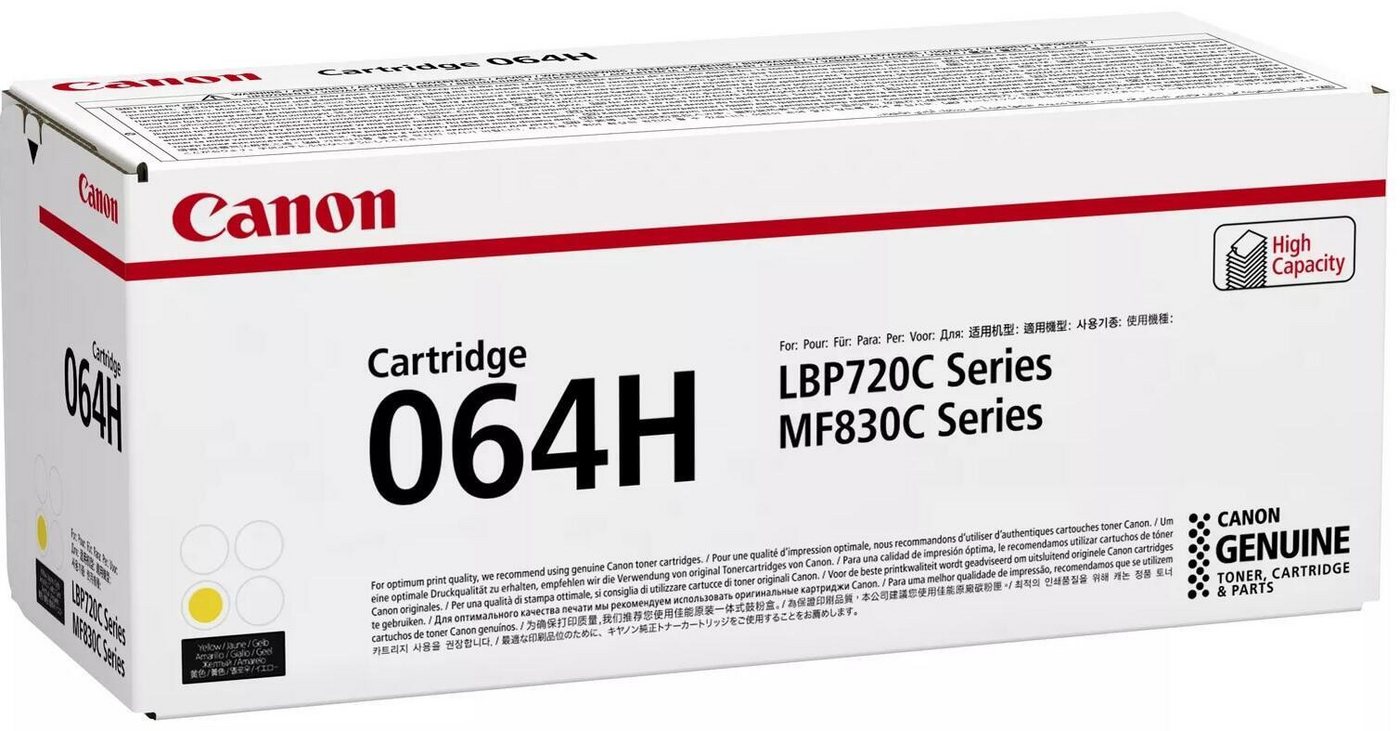 Thumbnail - Canon Tonerkartusche Canon Toner 064H Y gelb