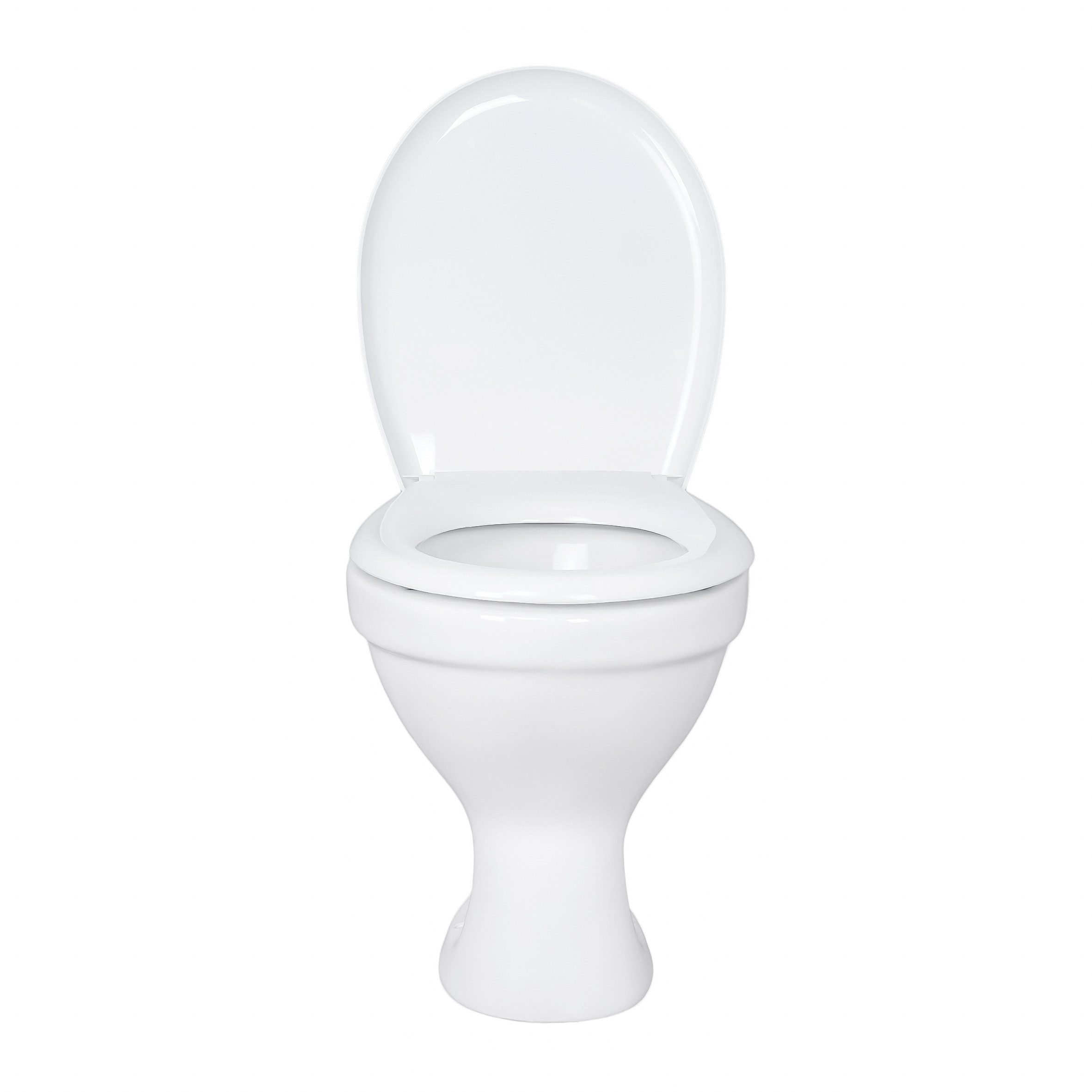 Belvit Tiefspül-WC BV-SW5001+BV-D0400, Stand WC Toilette Abgang Waagerecht Wand Tiefspüler Stehend + – Bild 5 von 5