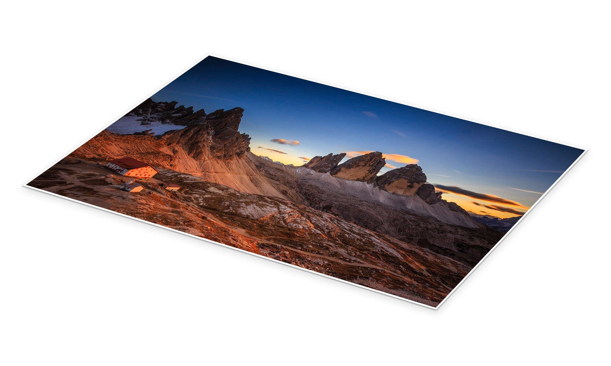 Posterlounge Poster Muharrem Ünal, Dreizinnen dolomiten, günstig online kaufen