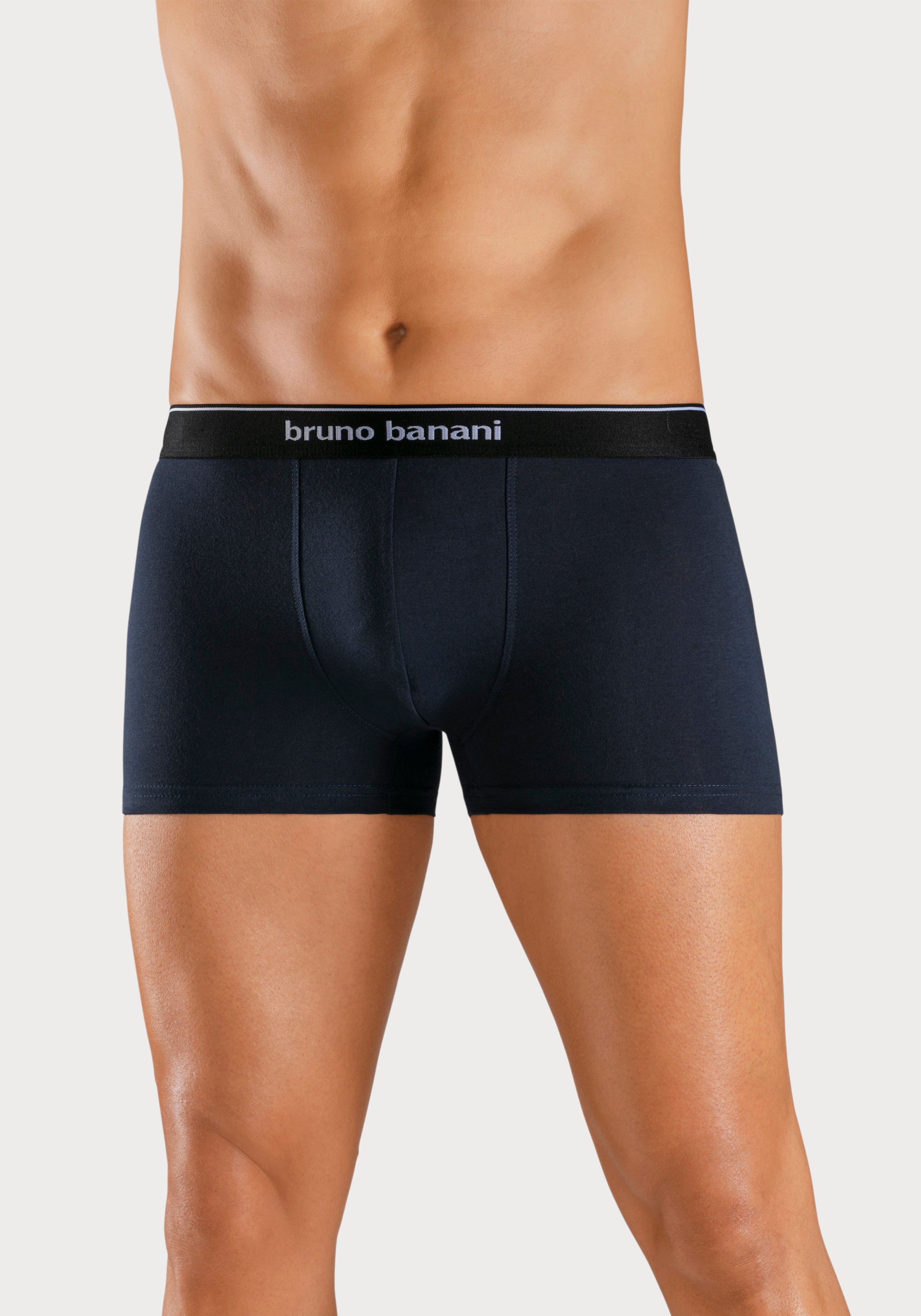 Bruno Banani Boxer Boxershorts für Herren (Dose, 4-St) in der Dose verpackt