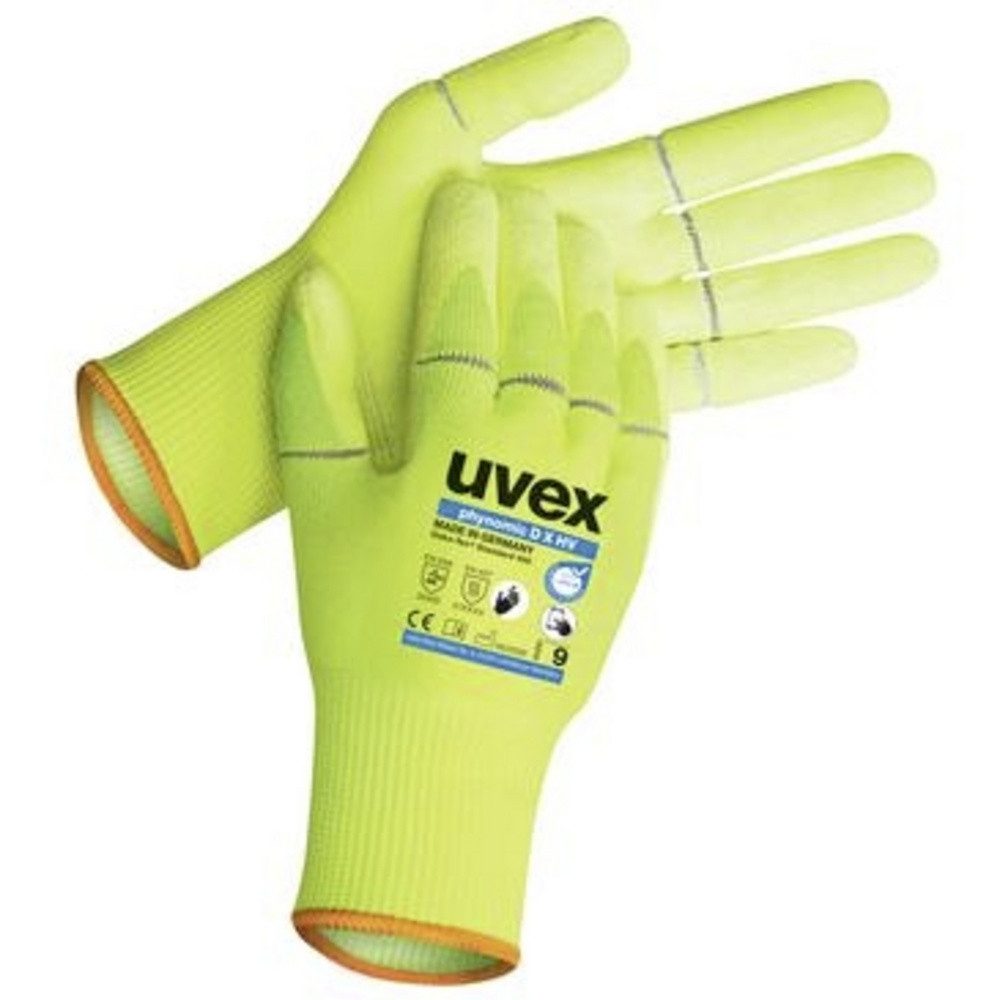 Uvex Arbeitshandschuhe uvex 6077707 60777 Polyamid, HPPE, Glasfaser, Polyester, Elasthan Schn