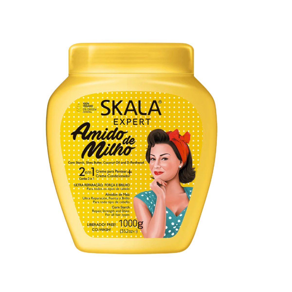 Skala Haarcreme SKALA Expert Amido de Milho 2 in 1 Hair Cream 1000g