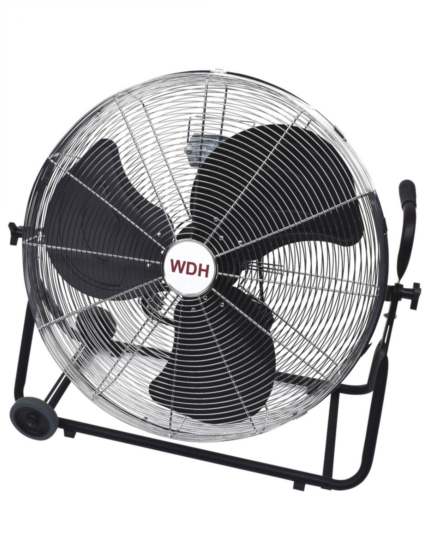 WDH Bodenventilator WDH-FF60M, Mit Rotorblätter aus 100% Aluminium