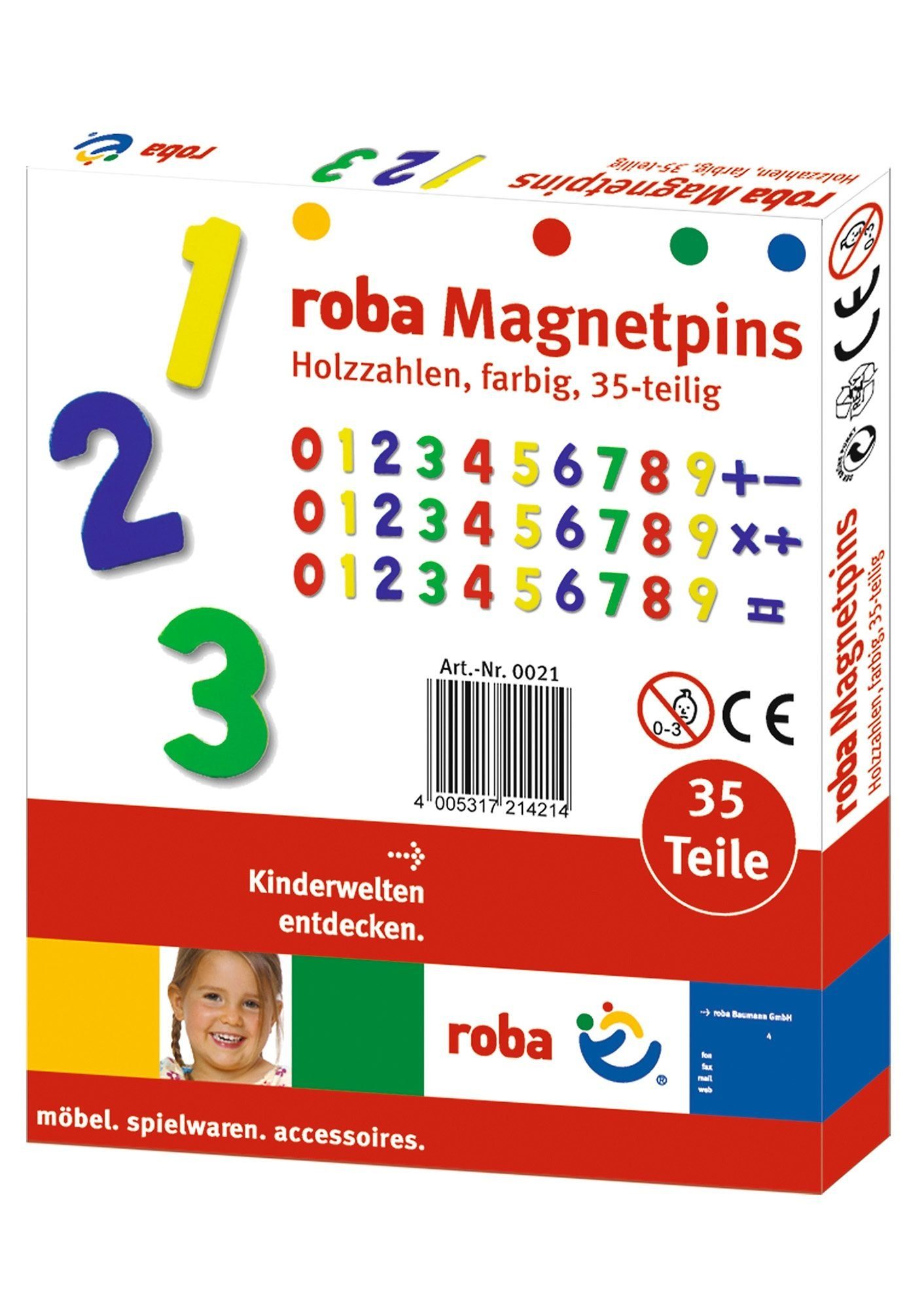 roba® Magnet Magnetzahlen (35-St)