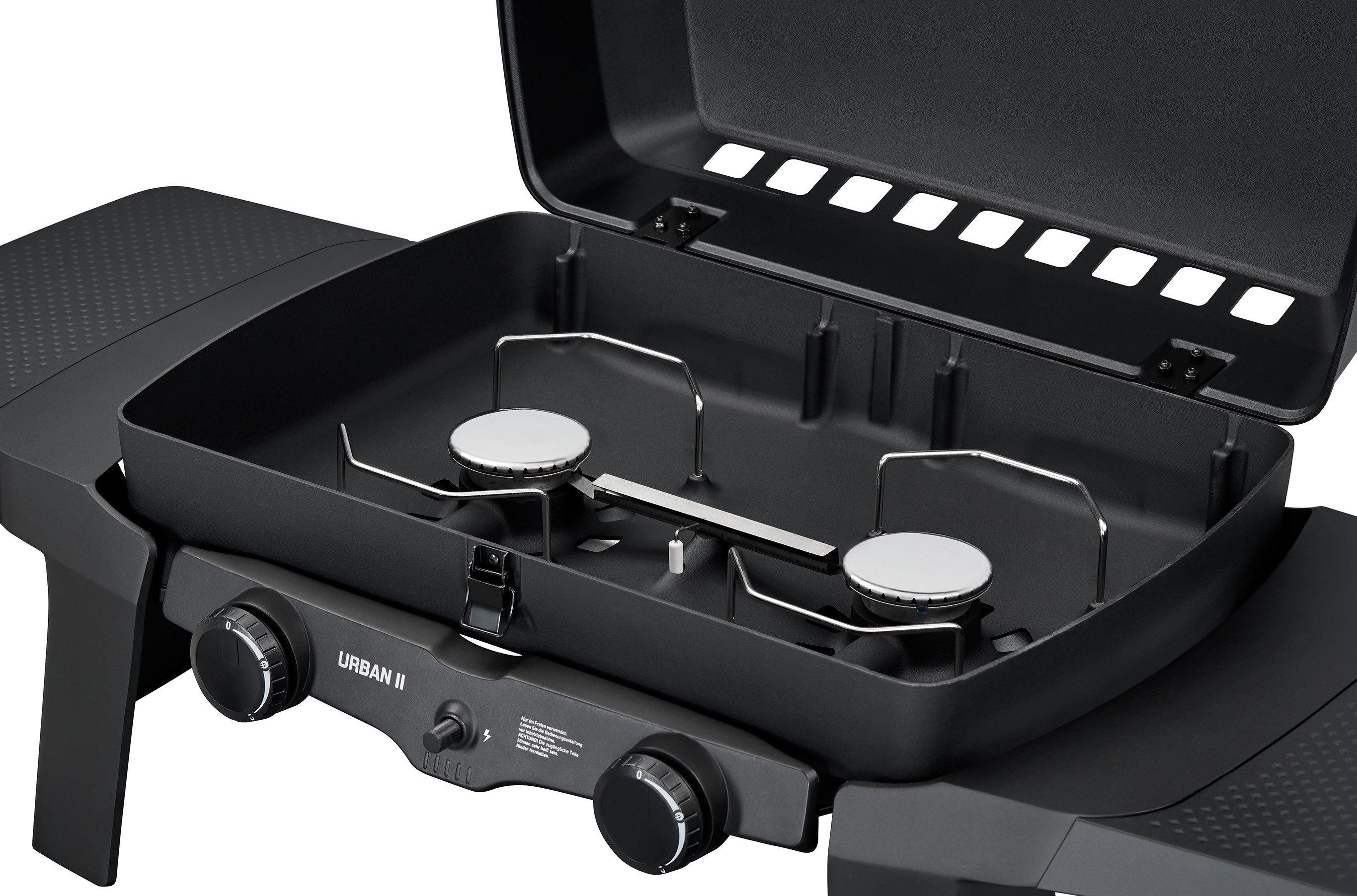 Enders® Gasgrill Urban II, 2 getrennt regelbare Brenner für direktes und indirektes Grillen​