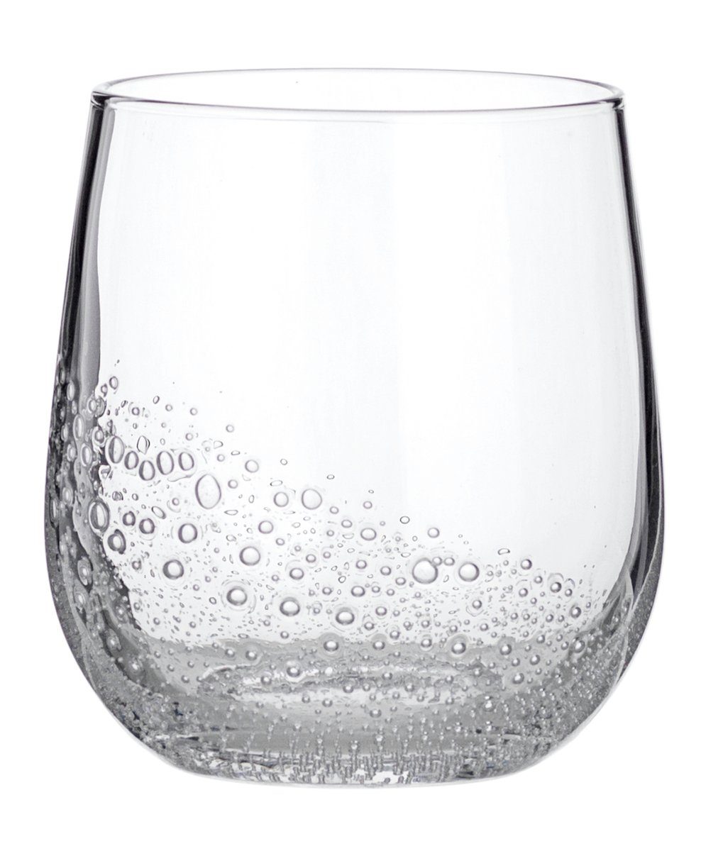 Broste Copenhagen Glas Bubble Glas clear 10,2cm, Glas