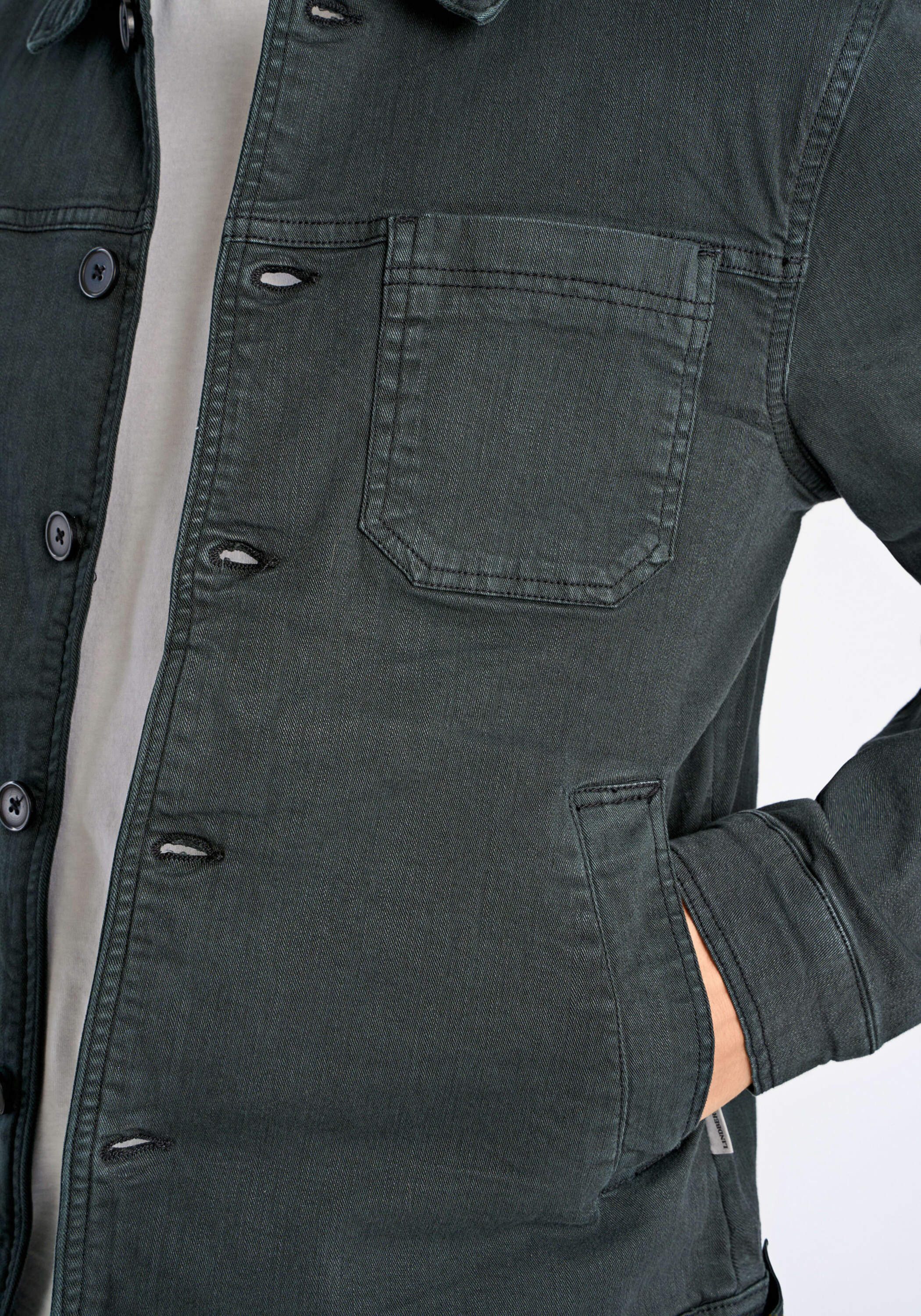 LINDBERGH Outdoorhemd Hemdjacke Relaxed Fit