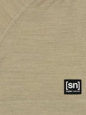 SUPER.NATURAL T-Shirt Merino Poloshirt M WENGER POLO feinster Merino-Materialmix