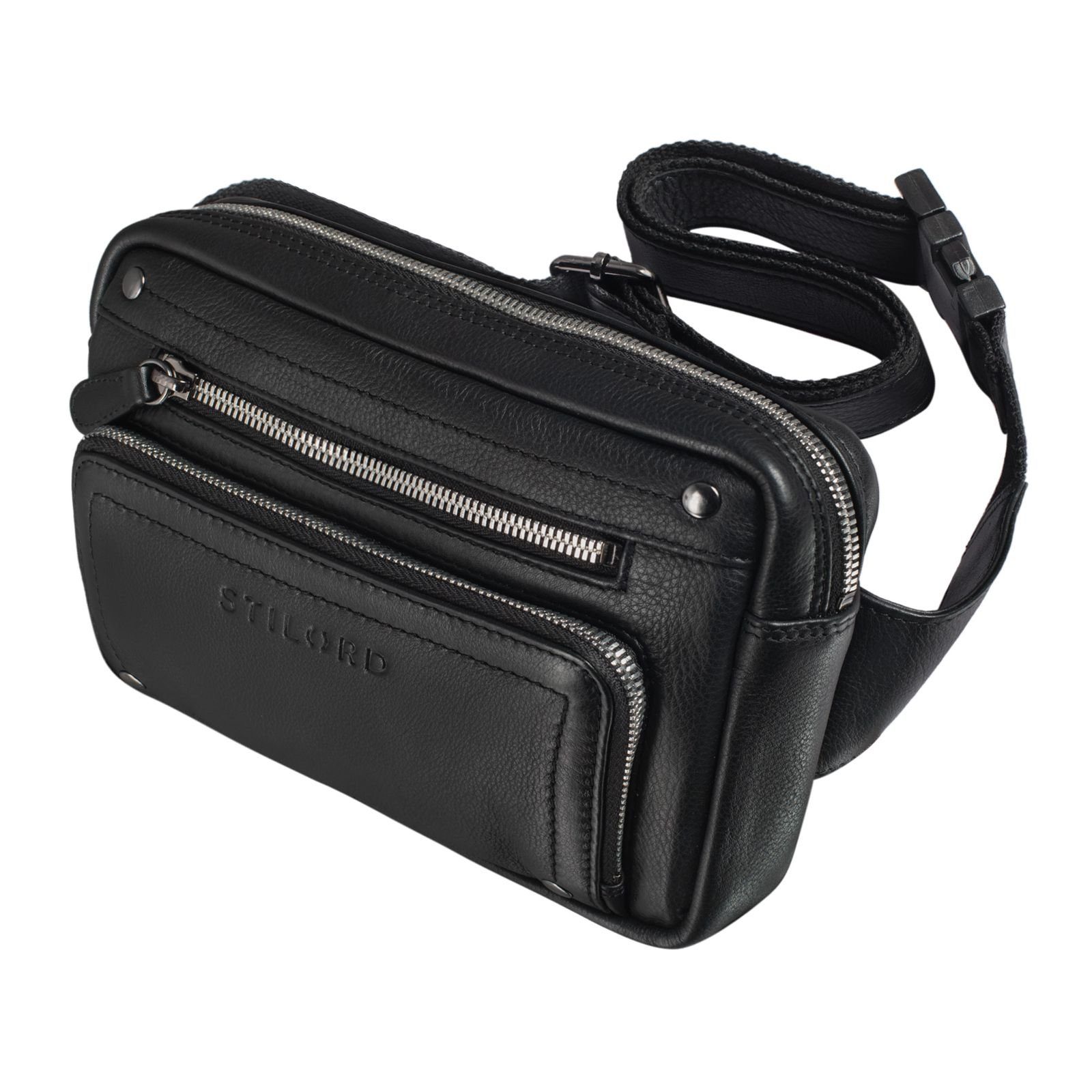 Bauchtasche "Lou" Gürteltasche Hüfttasche Leder