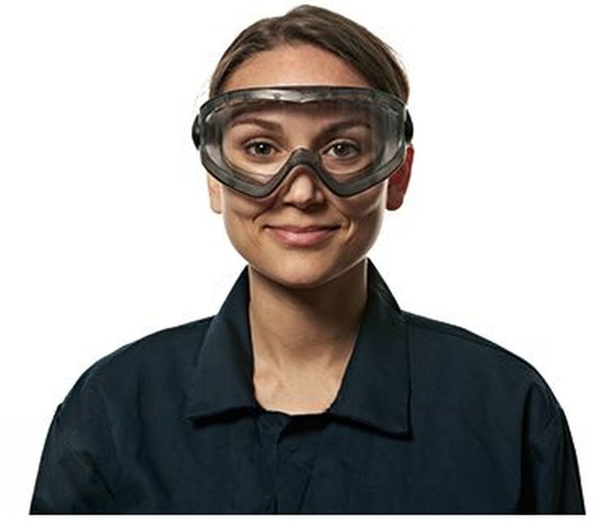 3M Nitril-Handschuhe Schutzbrille 2890C1 grau