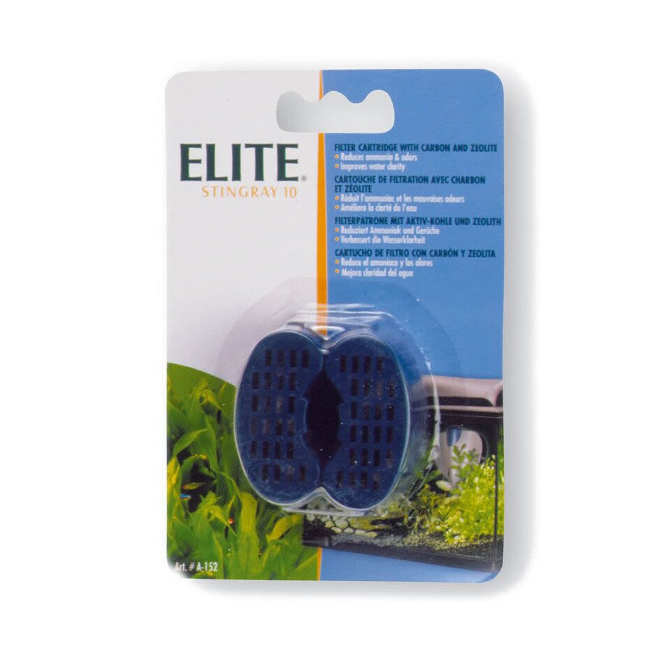 Elite Aquariumfilter Aktiv-Kohle Filterpatrone für Stingray 15