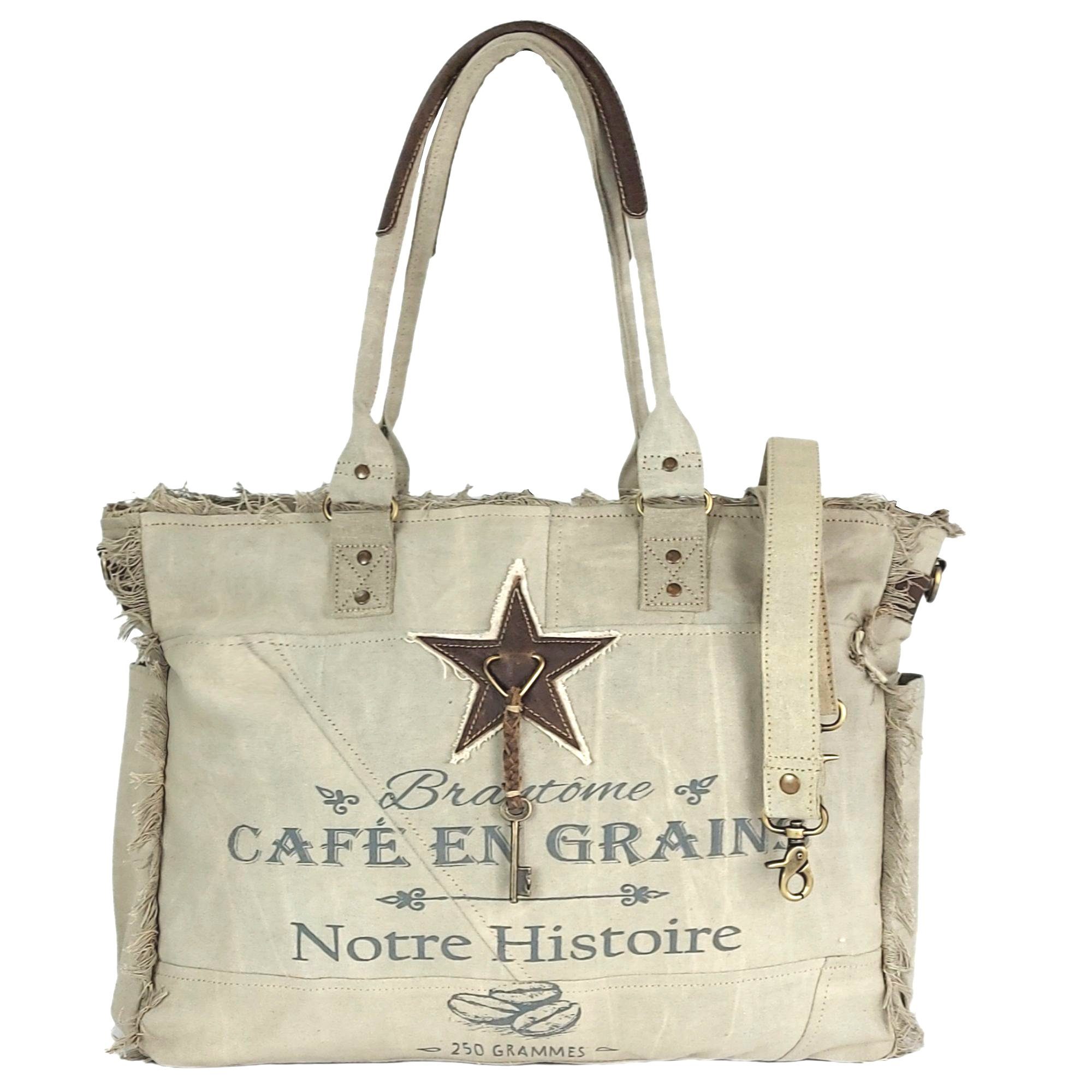 Sunsa Handtasche Damen Handtasche XXL Tasche Strandtasche Weekender Schultertasche, enthält recyceltes Material, Deutsches Design