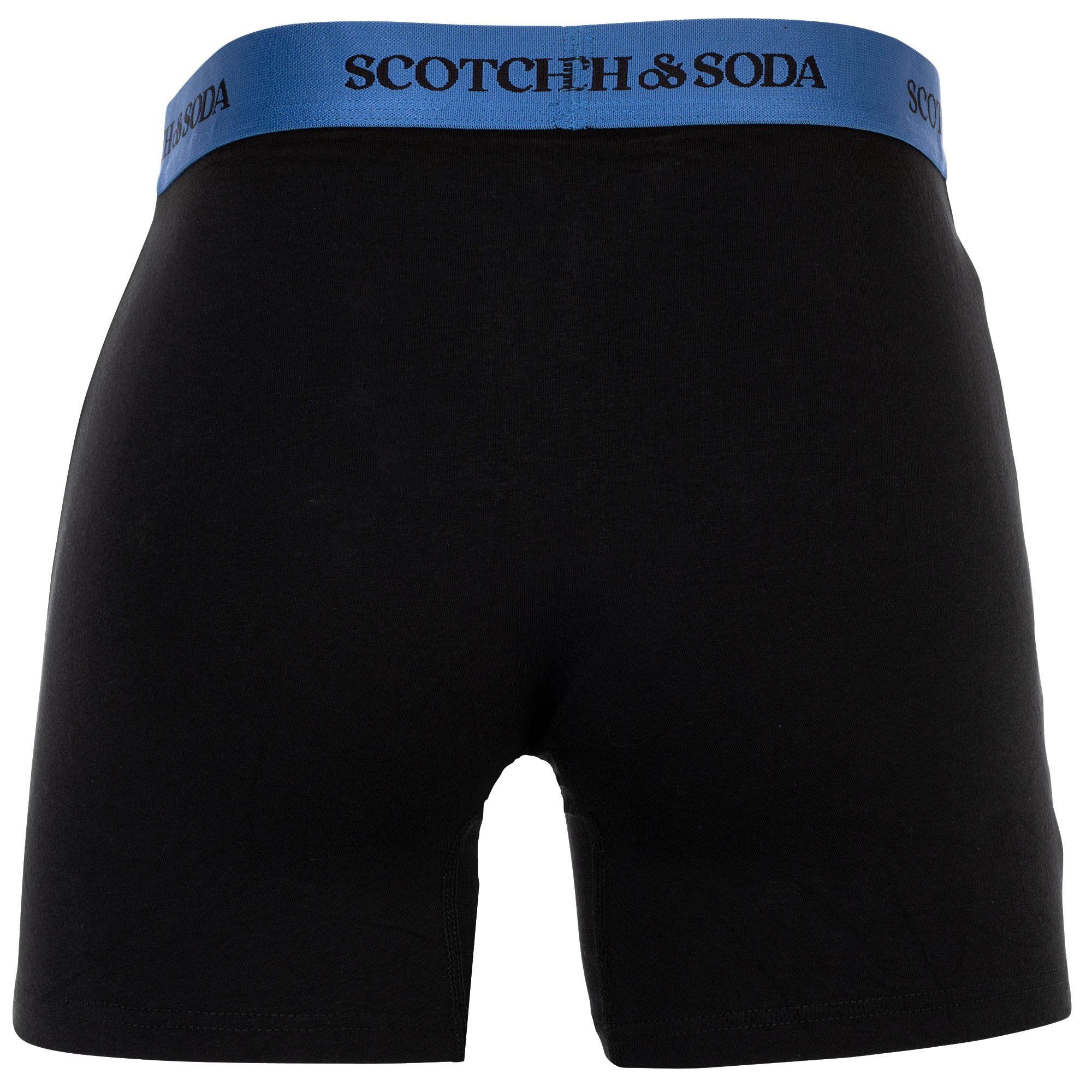 Scotch & Soda Boxer Herren Boxershort 3er Pack Baumwolle (Packung, 3er Pack)