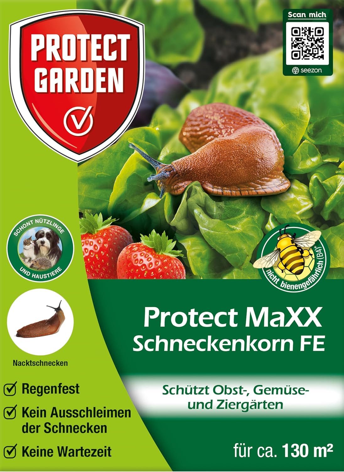 Protect Garden Vergrämungsmittel Protect Garden Protect Maxx Schneckenkorn FE 500g für 130m²