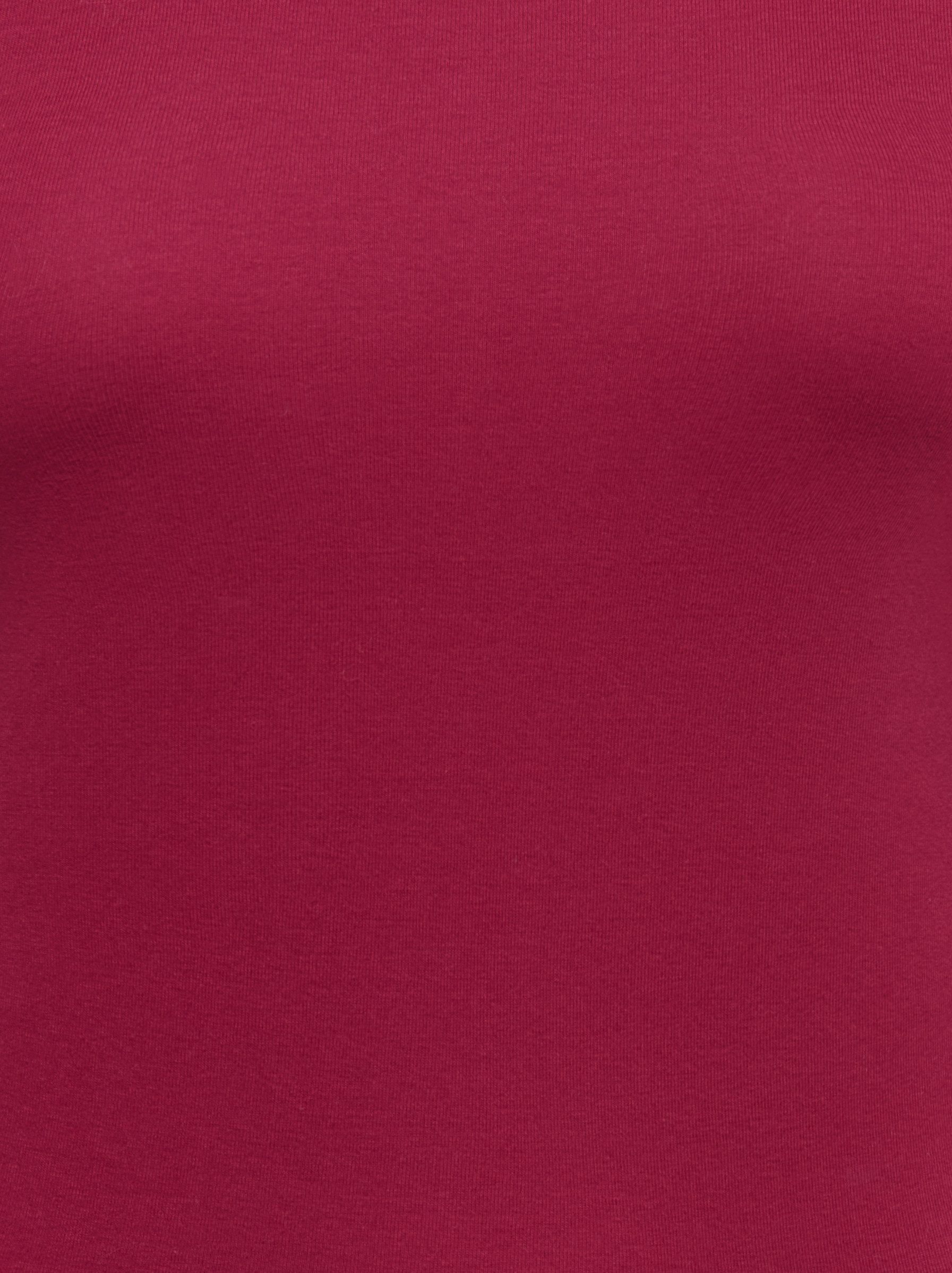 ONLY Langarmshirt ONLRILEY O-NECK L/S TOP JRS Baumwollmischung