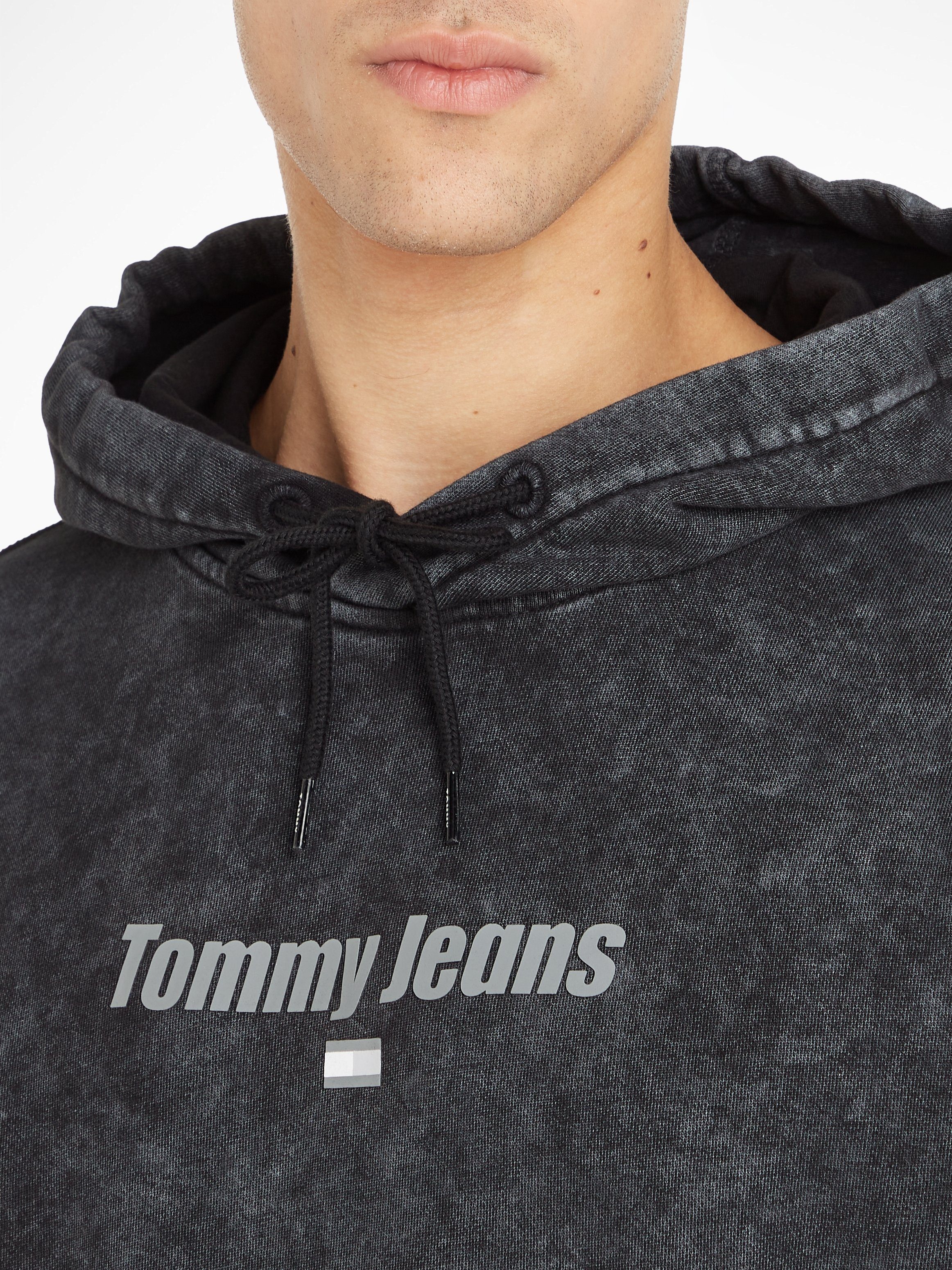 Tommy Kapuzensweatshirt Jeans HOODIE WASHED LINEAR TJM RLX
