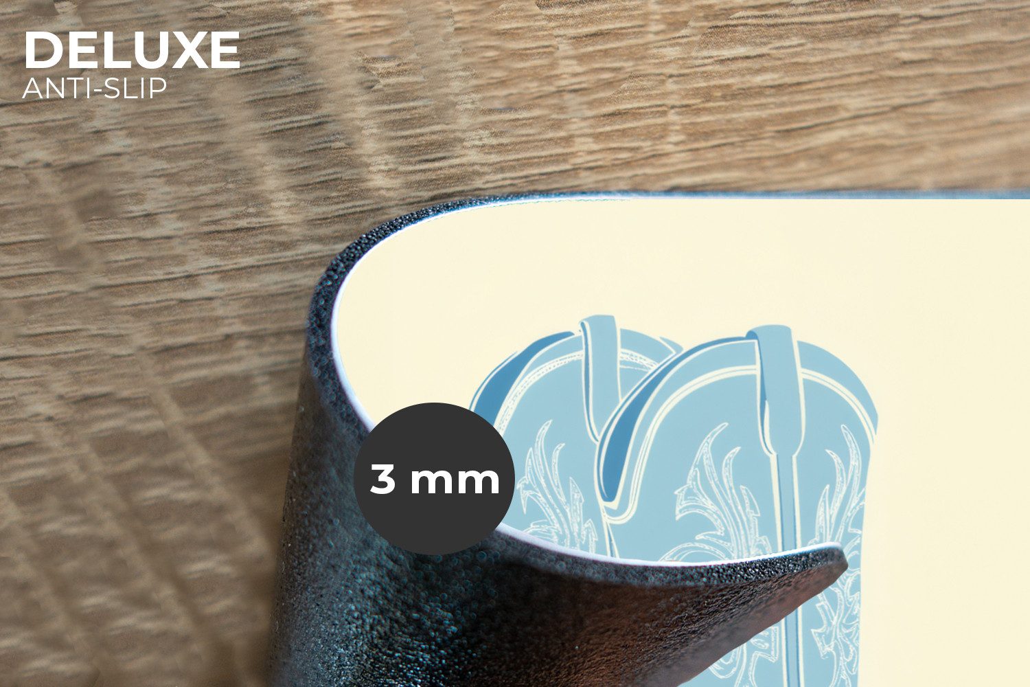 MuchoWow Platzset Illustration - Cowboystiefel - günstig online kaufen