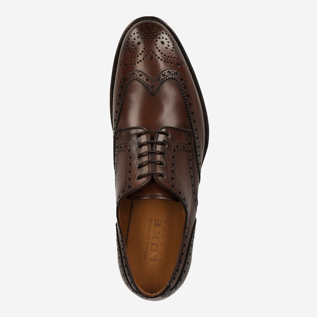 Lüke Schuhe Lüke Schuhe 15963 MARR, Schnürschuhe, Braun, Herren Schnürschuh