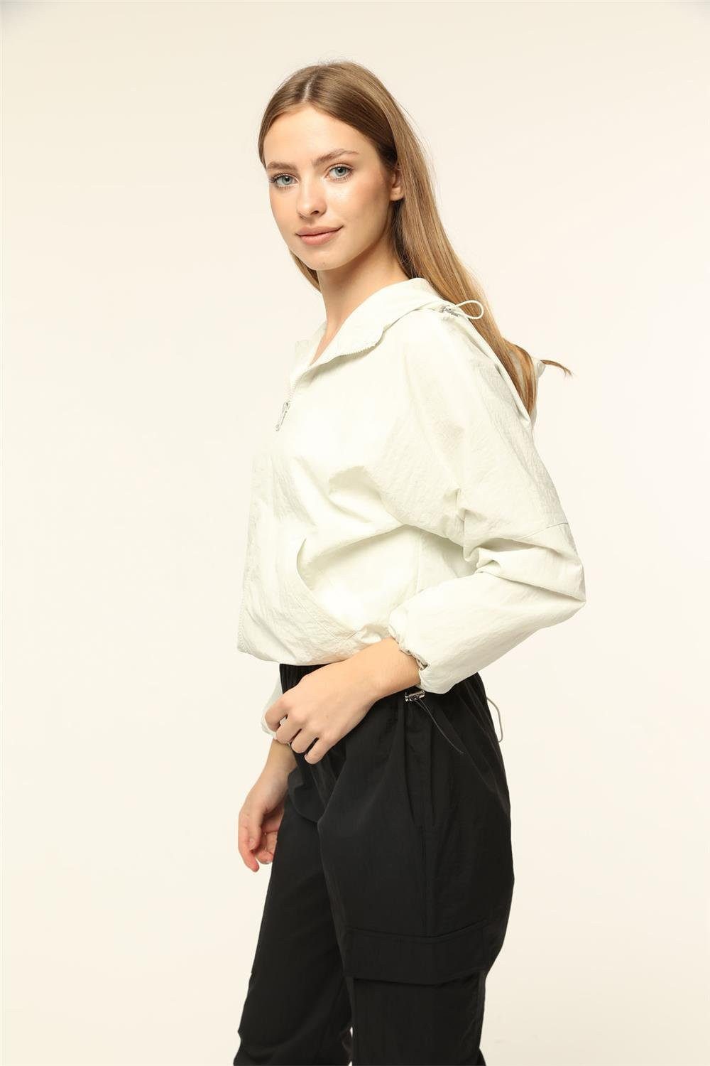 HomeStore Trenchcoat Kapuzen-Windbreaker